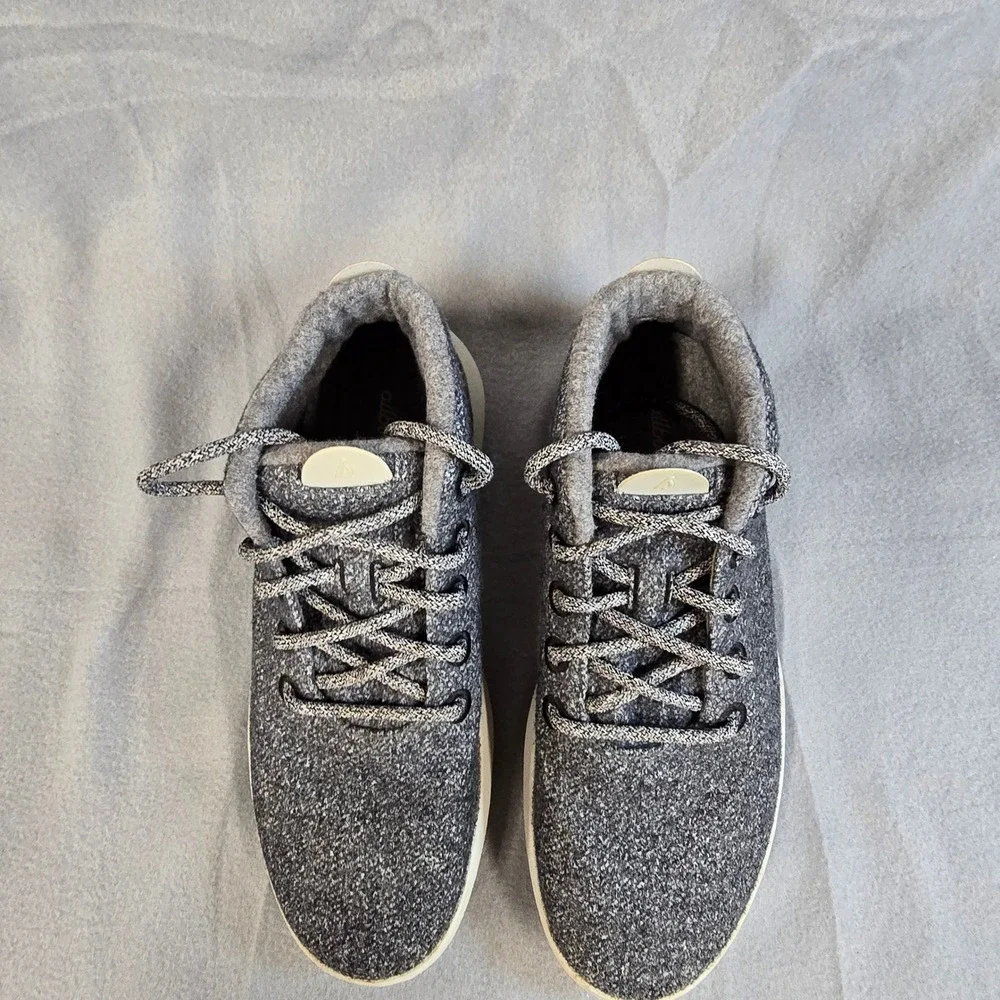 Allbirds Wool Runner-up Mizzle‎ Mens Grey Mid Top Sneakers WRUM M10